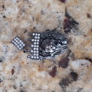 A lion pendent